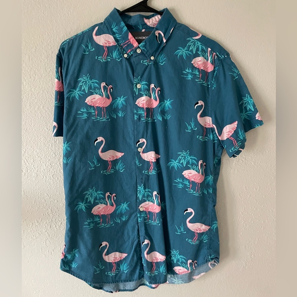 Bonobos Flamingo Button Down